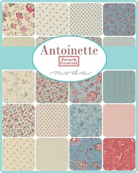 Antoinette MODA Jelly Roll M13950JR 25 x 42 Precut Strips