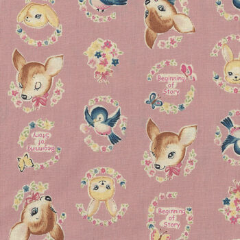 Bambi Vintage from unno Japanese NN2305 Col 11B Dusky Pink