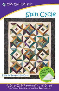 Cosy Quilt Designs Spin Cycle Pattern 