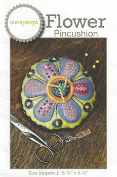 Flower By Sue Spargo Pincushion Pattern