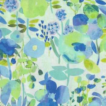 Gradients Auras from MODA Fabrics M33730 14 Blue Green