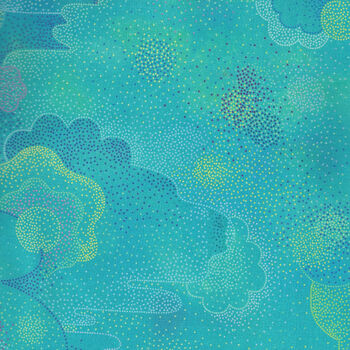 Gradients Auras from MODA Fabrics M33737 17 Aqua