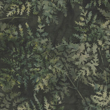 Hoffman Batik Cotton Fabric V2548 220 Fern Greens