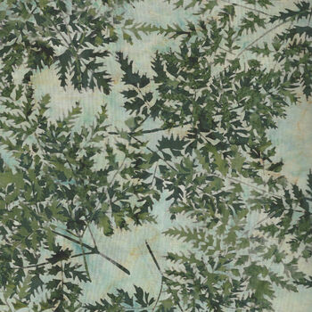 Hoffman Batik Cotton Fabric V2548 227 Sprout Greens