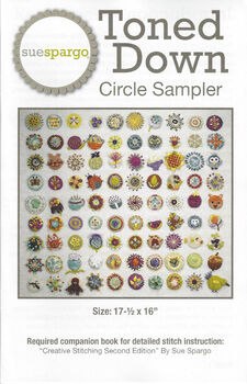 Toned Down Circle Sampler Pattern by Sue Spargo