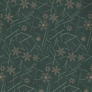 Warm Winter Wishes by Holly Taylor for MODA M683813 Green