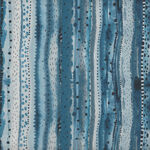 Autumn Forage by Boccaccini Meadows For Figo Fabrics 9052 Color 42 Blue.