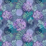 Gypsy Flutter by Elsie Ess For Blank Quilting Corp. Patt.3051 055 Dusky Purple.