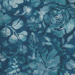 Hoffman Batik Cotton Fabric Wheatfields HV2533 007 Blue . 