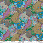 Kaffe Fassett Collective 2024 Free Spirit  PWGP029 Grey. Pattern Lotus Leaf. 