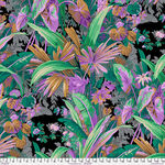 Kaffe Fassett Collective 2024 Free Spirit  PWPJ126 Lavender. Pattern Jungle. 