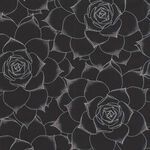 The Botanist by Pippa Shaw For FIGO Fabrics 90879-99 Black.