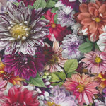 Tina's Garden By Leto For Clothworks Fabrics Y3676-55 Multi.Digital.