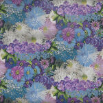 Yuwa Live Life Lawn From Japan Mixed Floral.